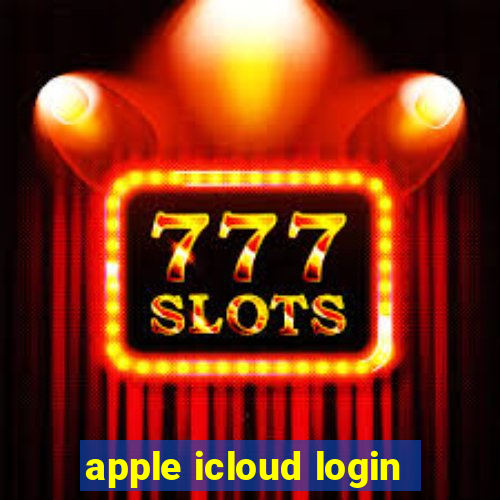 apple icloud login